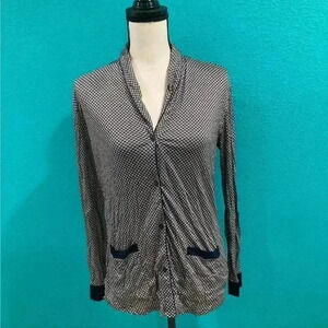 Hanro of Switzerland soft pajama top in size small